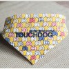Touchdog Elephant Patterned Velcro Fashion Dog Bandana, LG, Blue - 3 of 4