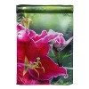 Humming in the Garden Luster Garden Flag - 2 of 4