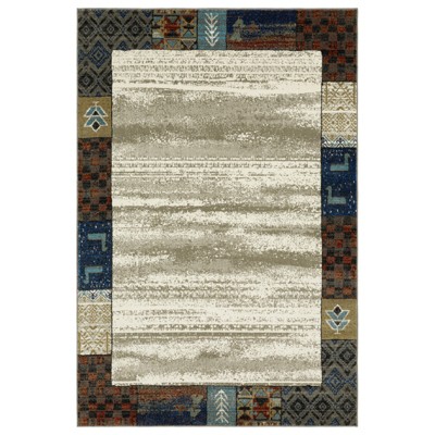 Oriental Weavers Venice 5774W Beige/ Multi-colored Indoor Area Rug - 3'10" x 5'5"