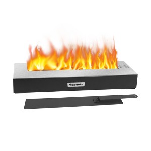 13.7" x 2.1" Bio-Ethanol Tabletop Fireplace, Indoor/Outdoor Smokeless Fire Pit - 1 of 4