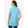 Woman Within Women's Plus Size Perfect Short-Sleeve Polo Shirt - 3 of 4