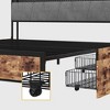 Mshliw Metal Platform Bed Frame with Storage Headboard, 4 Drawers, LED Lights & Charging Station - No Box Spring Required - 3 of 4