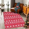 Christmas Rug Large Area Rug 3x5 for Living Room Non-Slip Indoor Floor Decor Washable Mats for Living Room Decor - 4 of 4