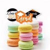 Big Dot of Happiness Orange 2025 Graduation Party - DIY Shaped Cut-Outs - 24 Count - 3 of 4