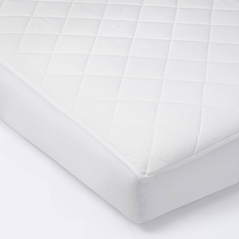 TL Care Waterproof Quilted Fitted Crib Mattress Cover Made with Organic  Cotton Top Layer - Natural