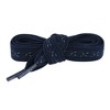 INSPIRE CHIC Wide Flat Cross Reflective Braided Decorative Shoelace for Sneakers Skate Boots 2 Pairs - 2 of 4