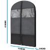 Plixio Gusseted Garment Bags Suit Bag for Travel and Clothing Storage of Dresses, Dress Shirts, Coats - (10 Pack: 43" x 24" x 3.4") - 3 of 4