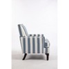 TOAOTBNBO Solid Wood Accent Chair with High Back, Modern Armchair with High Density Foam Upholstered Chair Comfy Lounge Chair for Bedroom - 3 of 4