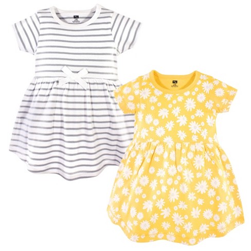 Hudson Baby Girl Cotton Dresses, Rainbow Stripe, 14 Years : Target