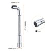 Unique Bargains High Carbon Steel Repairing L-Shaped Angled Double Box End Metric Hex Socket Wrench - 2 of 4