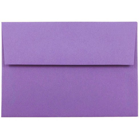 Jam Paper 4bar A1 Colored Invitation Envelopes - 3 5/8 X 5 1/8 - Violet ...