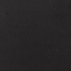 Simple Relax Round Leatherette Upholstered Ottoman, Black - 3 of 4