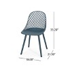 Set of 2 Lily Dining Chair-Christopher Knight Home - 4 of 4