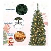 Coucheta multi-size Pre-Lit  Christmas tree  with Lights, 11 Lighting Modes, Foot Pedal Control，Suitable for families, festivals, and gatherings - 2 of 4