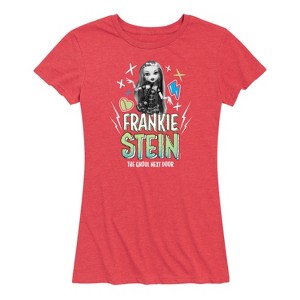 Women's - Monster High - Frankie Stein The Ghoul Next Door Short Sleeve Graphic T-Shirt - 1 of 4