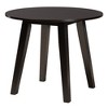 Baxton Studio Brooke Modern Beige Fabric and Dark Brown Finished Wood 5-Piece Dining Set - 4 of 4