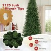 Resenkos 12-Ft Tall Artificial Christmas Tree with 800 Warm White LEDs - Green - 3 of 4