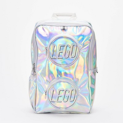 LEGO Brick Kids' 15" Backpack - Holographic