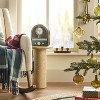 Vintage Portable AM/FM Radio Wood and Green - Hearth & Hand™ with Magnolia - 2 of 4