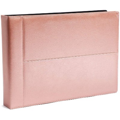 Photo 1 of 7 Ring Rose Gold Business Check Binder, Holds 600 Checks, 3 on a Page, 14 x 2 x 10 inches