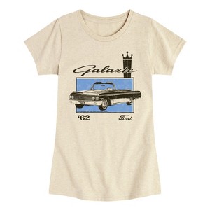 Girls' - Ford - 1962 Ford Galaxie Fitted Short Sleeve Graphic T-Shirt - 1 of 4
