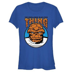 Juniors The Fantastic Four: First Steps The Thing Lovely Blue Eyes T Shirt - 1 of 2