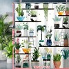 Paaaawaters Bohemian Flower Bathroom Curtain Colorful Boho Floral Print Beautiful Bright Polyester Fabric Cloth Shower Curtain - 4 of 4