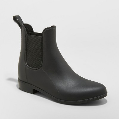 comfortable ankle rain boots