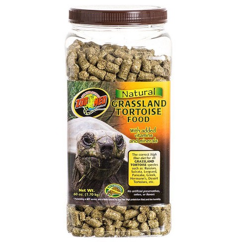 Zoo Med Natural Grassland Tortoise Food - 60 Oz : Target