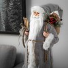 24"H Sullivans Christmas Rustic Santa With Rope Belt Multicolor Indoor Christmas Decor - 3 of 3
