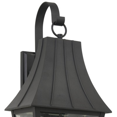Black and Gold Glass 4-Light Dimmable Sconce