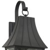Minka Lavery Modern Outdoor Wall Light Fixture Coal 4-Light 28" Clear Glass Shade for Post Exterior Barn House Porch Yard Patio - 3 of 4