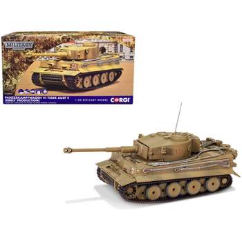 Panzerkampfwagen VI Tiger Ausf E "Tiger 131" Heavy Tank (Early production) Limited Ed to 600 pieces 1/50 Diecast Model by Corgi