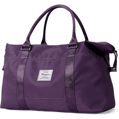 Large Sport Gym Tote for Women, Waterproof Carry On Overnight Bag with Wet Pocket, Airplane Travel Ready