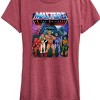 Women's - Masters of the Universe - He-Man and Friends Group Short Sleeve Graphic T-Shirt - 2 of 4