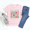 The Juniper Shop See The Good Be The Good Floral Youth Short Sleeve Tee - S - Pink - 3 of 4