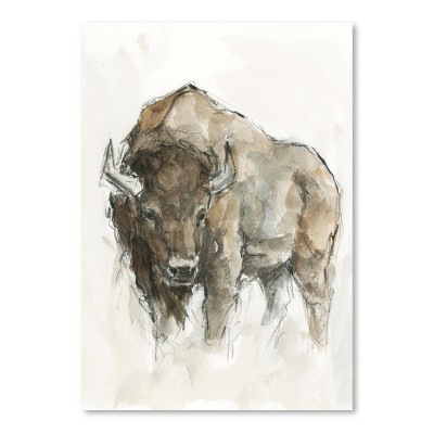Americanflat Animal American Buffalo Ii By Ethan Harper By World Art ...