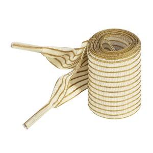 INSPIRE CHIC Polyester Fashion Shoelace 4 cm Wide 1 Pair - 1 of 4