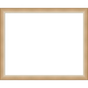 Amanti Art Eva Black Silver Narrow Framed Dry Erase Magnetic Board - 1 of 4