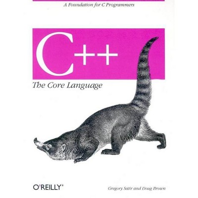 C++ the Core Language - (Nutshell Handbooks) by  Doug Brown & Gregory Satir (Paperback)