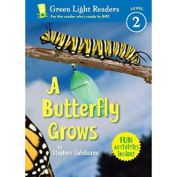 A Butterfly Grows - (Green Light Readers Level 2) by  Stephen R Swinburne (Paperback)