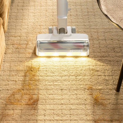 BISSELL PowerClean Swivel Head Cordless Stick Vacuum 4342 10.5 Cleaning Path BLACK/PURPLE