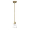 Annora Vintage Style Steel Fixture with Clear Glass, 54.88" Height, Dimmable, 1 Bulb - 2 of 4