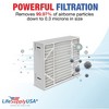 LifeSupplyUSA Air Purifier Filters Compatible with Honeywell F35 FC35A1027 F100 F150 FC100A1037 F200 FC200E1037 FC100C1017 - 3 of 4