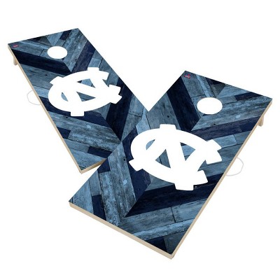 NCAA North Carolina Tar Heels 2'x4' Solid Wood Cornhole Board