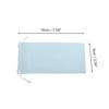 Unique Bargains Soft Drawstring Eyeglass Pouch 1 Pc - 4 of 4