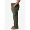 KingSize Men's Big & Tall Knockarounds Full-Elastic Waist Cargo Pants - 3 of 4