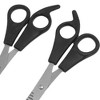 Unique Bargains Barber Stainless Steel Hair Thinning Scissors Hair Cutting Shear 2  Pcs in 1 Set - 4 of 4