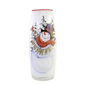 Stony Creek 11.75 In Joyful Winter Lg Vase Pre-Lit Electric Christmas Novelty Sculpture Lights - 1 of 3