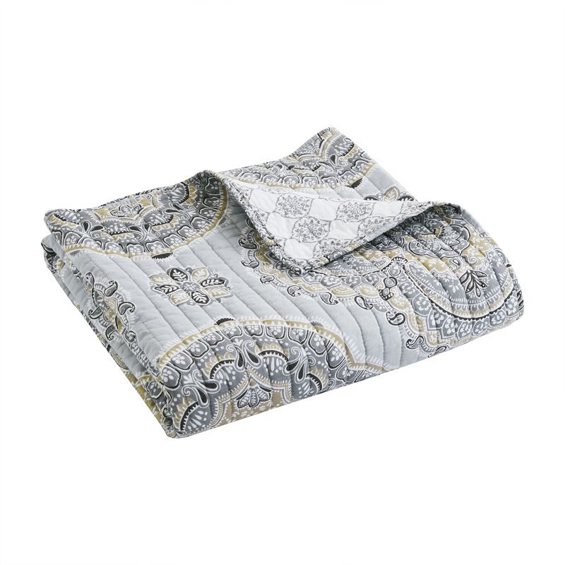 Solano Medallion Quilted Throw - Levtex Home, 4 of 5